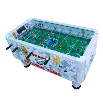 آلة لعبة استرداد المواد المعدنية ، طاولة كرة القدم تعمل بقطع النقود المعدنية