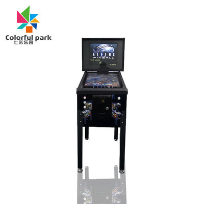 19 بوصة LCD تعمل بالعملة المعدنية آلة أركيد متعددة لعبة آلة الكرة والدبابيس الافتراضية