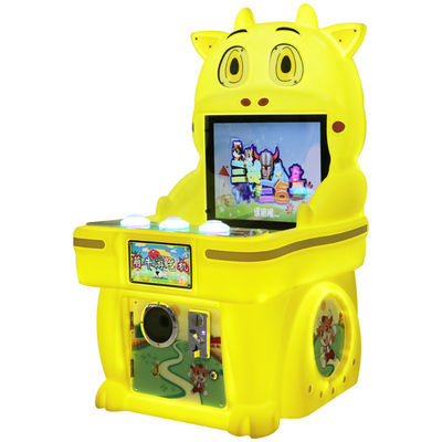 High Quailty Cute Cow Three Keys Three In One Single-Player Button Arcade Game 19-Inch